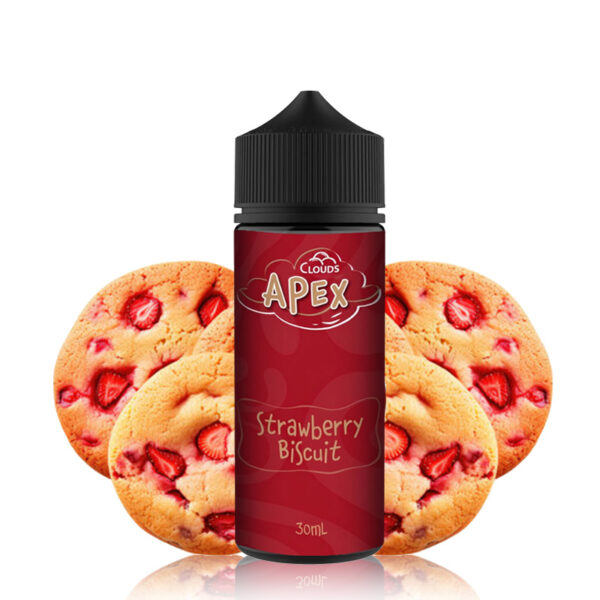apex strawberry buiscuit E juice 120ml Strawberry Biscuit